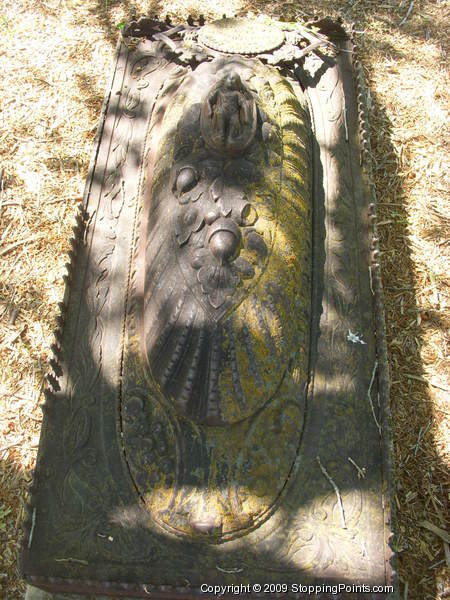 Victorian Metal Grave Cover