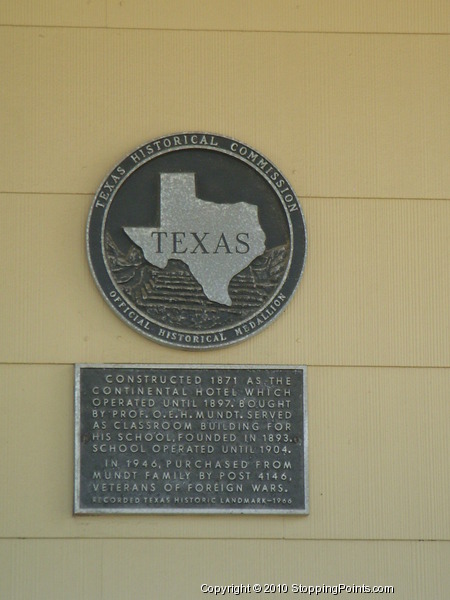 Mundt Place Historical Marker