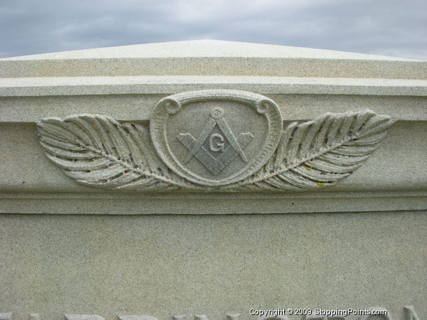 Masonic Gravestone Insignia