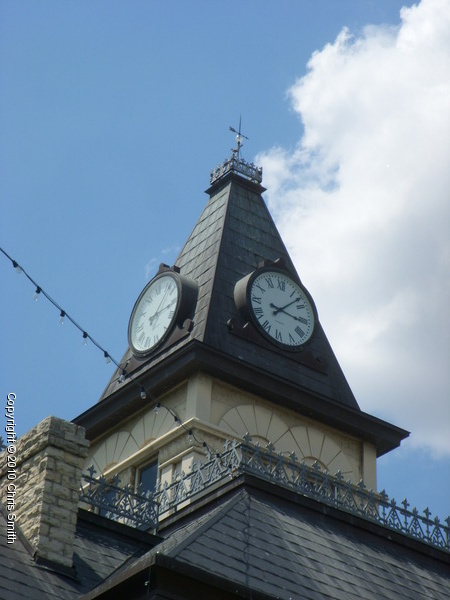Clock Tower of Somervell County Courthouse