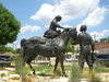 Barnards of the Brazos Sculpture in Glen Rose