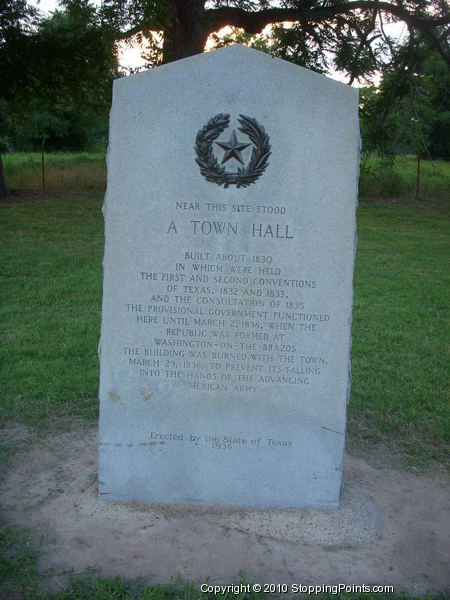 Town Hall Historical Marker