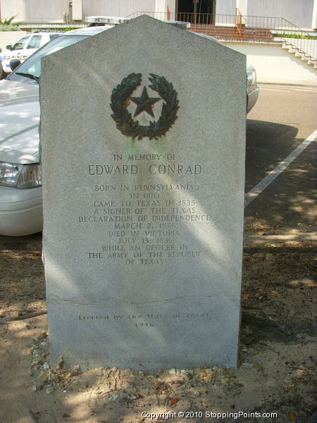 Edward Conrad Historical Marker