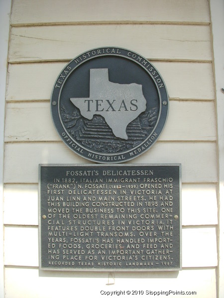 Fossatis Deli Historical Marker