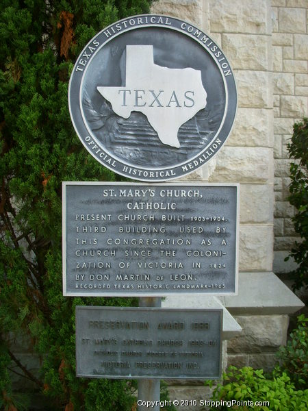 Saint Mary's Catholic Church Historical Marker