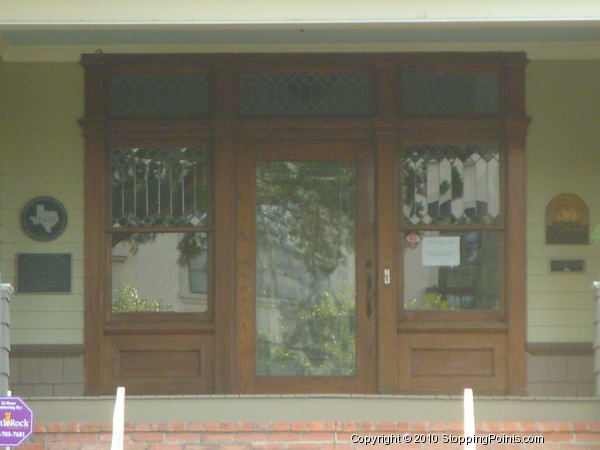 Front Doors of John Hickman Miller House