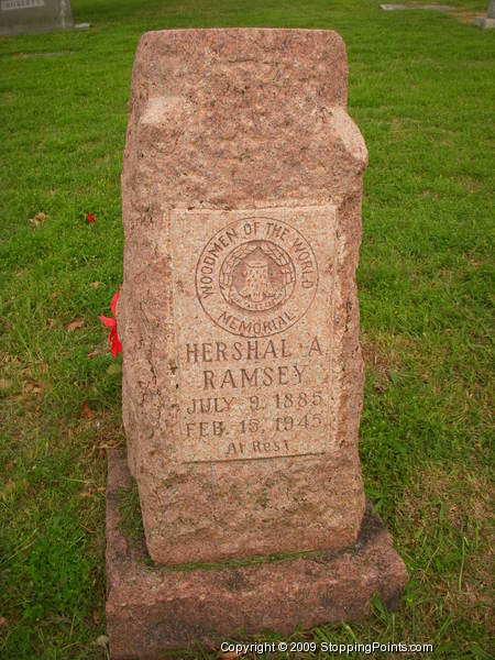 Hershal A. Ramsey gravestone