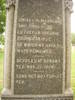 Sowers Monument Text