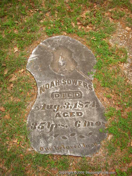 Noah Sowers Gravestone