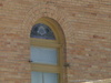 Arched All Seeing Eye Window