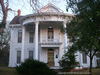 Rounded front porch