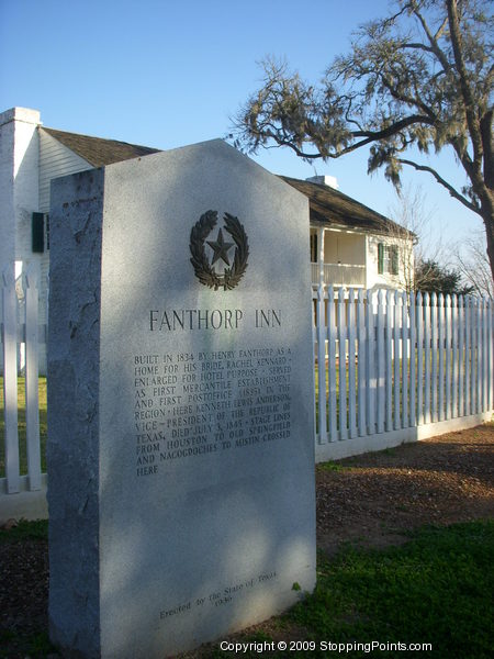 Fanthorp Inn Historical Marker