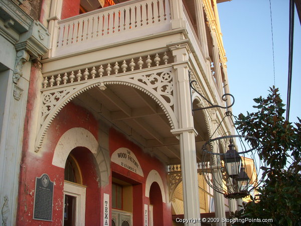 Giesel House Building Porch Detail