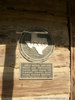 Steinhagen Log Cabin historical marker