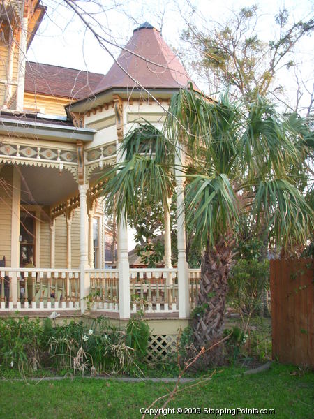 Unusual Witch's Hat Porch