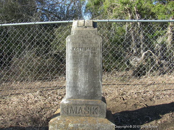 Joseph Masik headstone