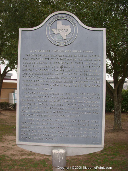 A&M College Consolidated Rural School