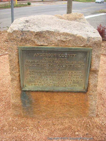 Anderson County Monument Photo