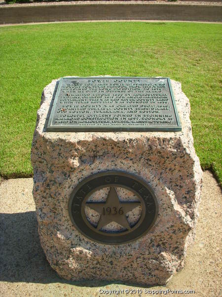 Bowie County Historical Marker