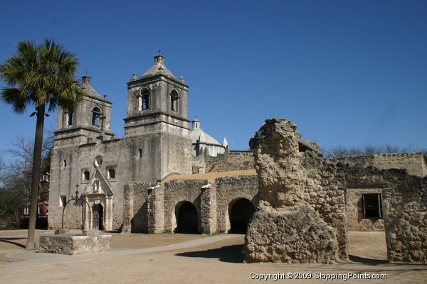 Front of Concepcion Mission