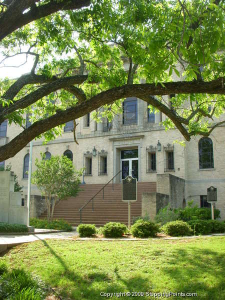 Entrance - Burleson County Courthouse