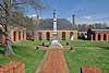 Courtyard and Confederate Statue, King William Courthouse