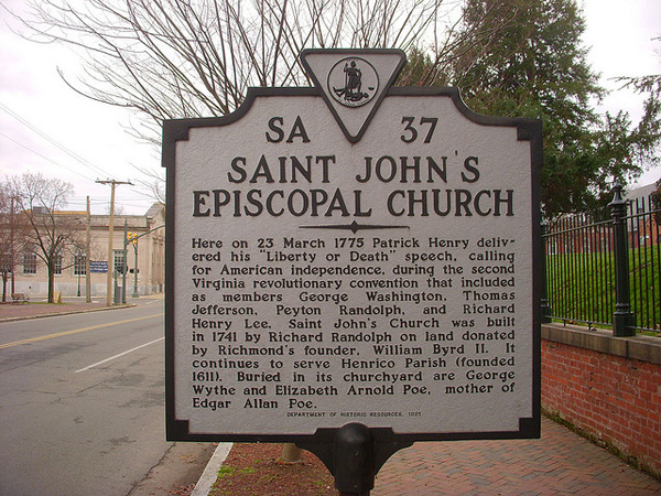 St. John's Episcopal Church Historical Marker